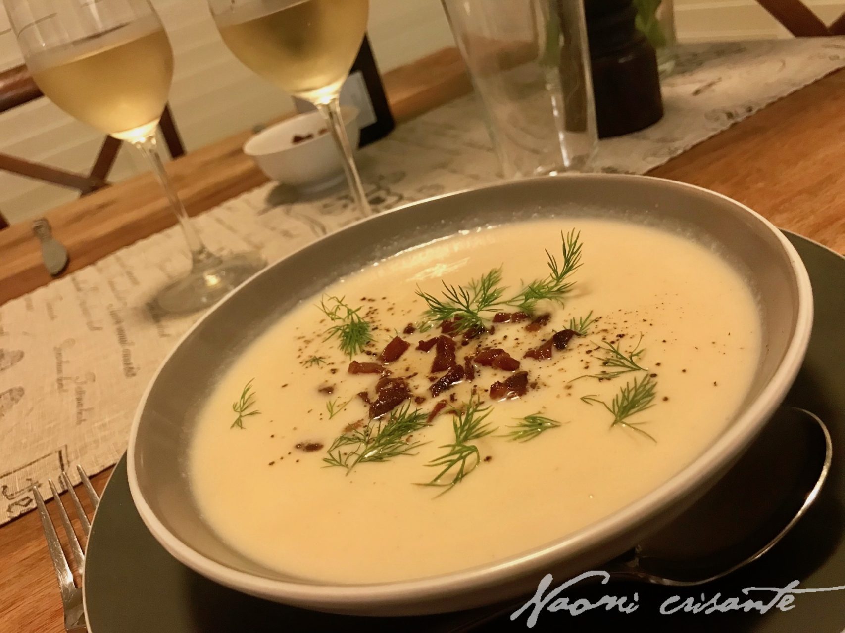 Cauliflower and Dill Soup 2