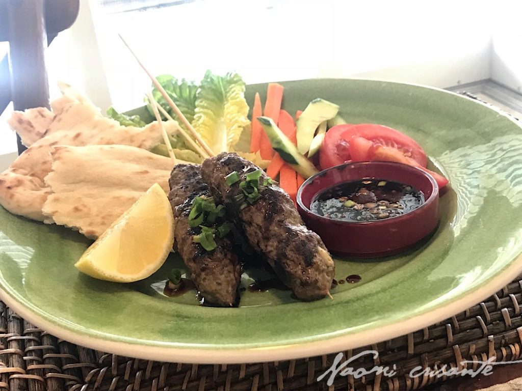 Indonesian-style Minced Beef Skewers with Kecap Manis