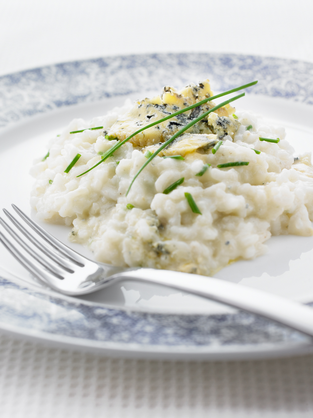 Blue Cheese Risotto with Chives