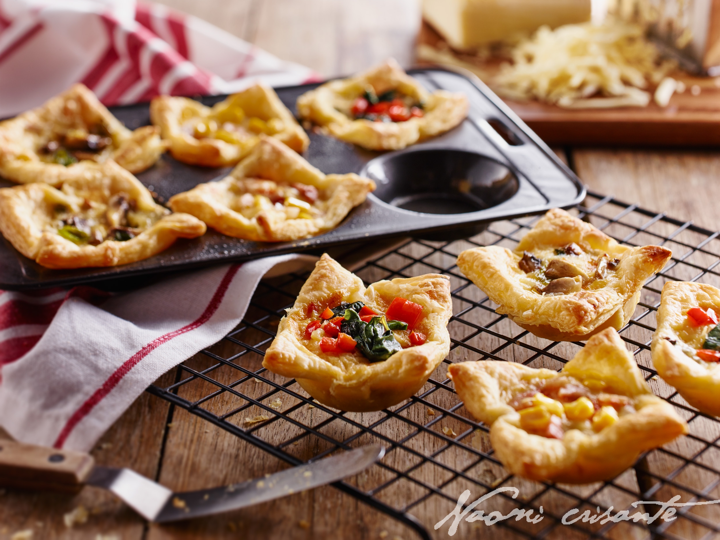 Easy Cheesy Little Quiches