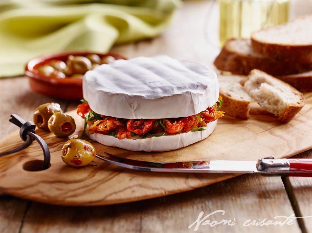 Herb and Semi-dried Tomato Brie