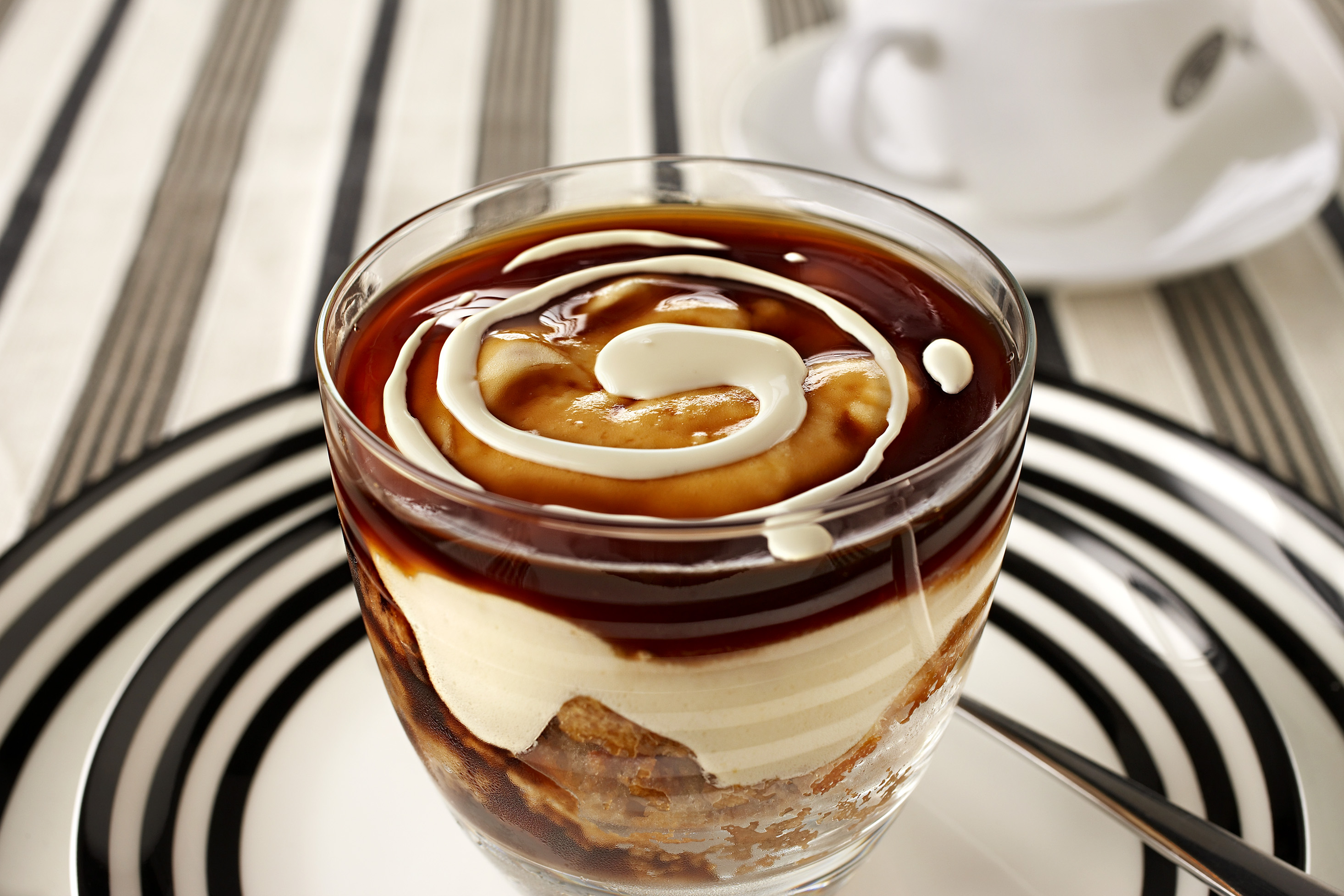 Tiramisu Trifles with Espresso Jelly