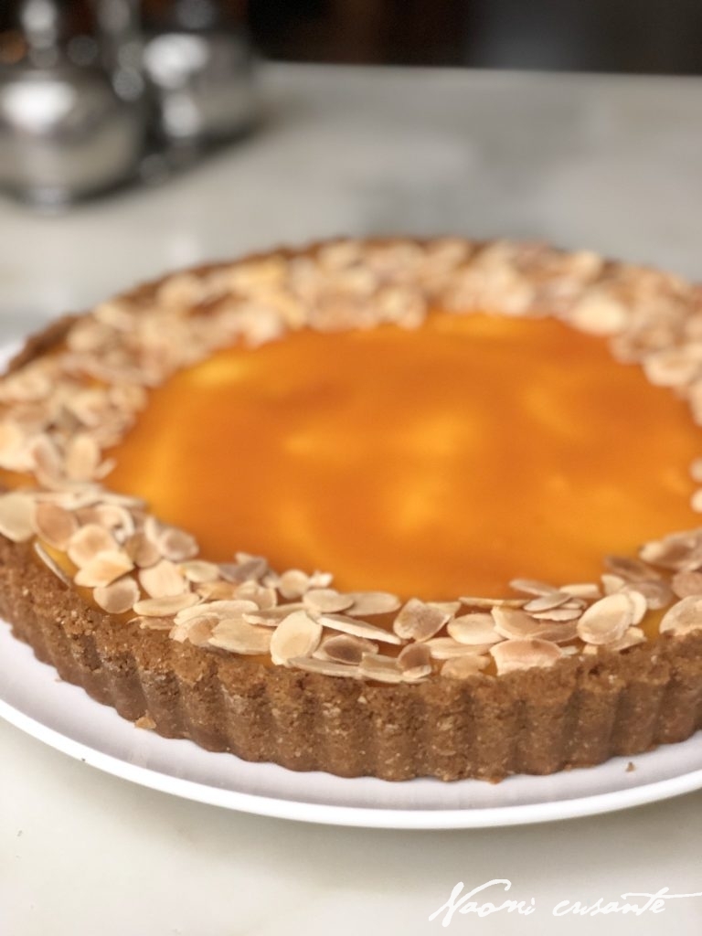 Anzac Apricot Nectar Cheesecake Tart