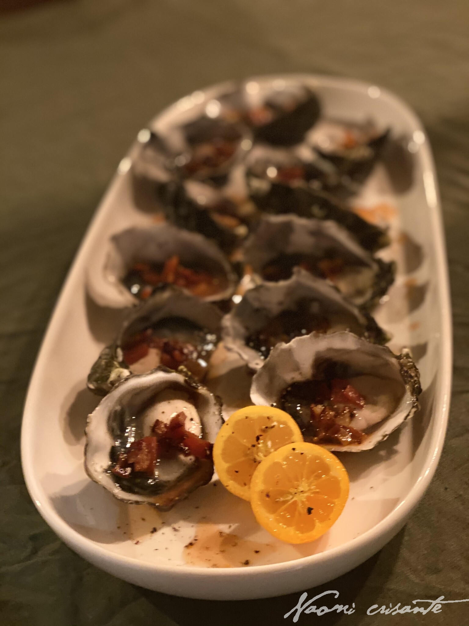 Oysters Americano