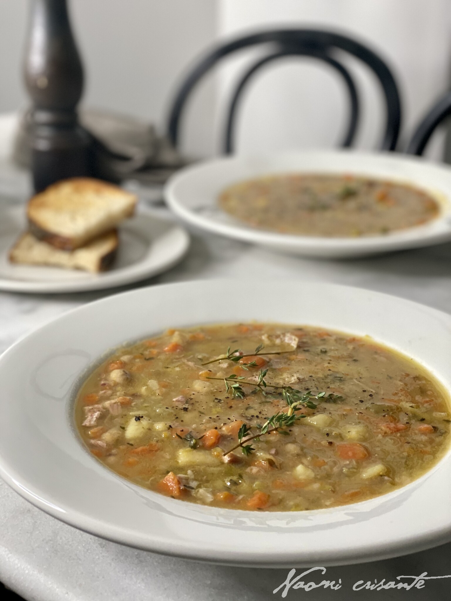 Smoked Ham and Vegetable Soup